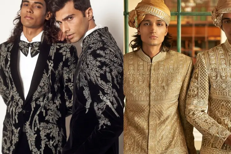 Black Jodhpuri Suit | Black Jodhpuri Suit With Safa | Groom dress men, Coat  pant, Designer clothes for men