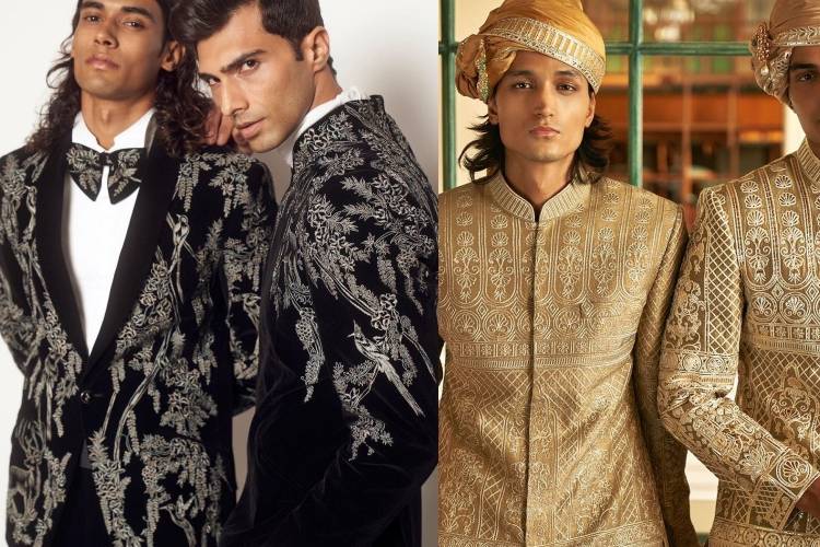 40 Top Indian Engagement Dresses for Men ||Latest Groom Dress Ideas For  Engagement Party | Groom dress men, Mens indian wear, Indian men fashion