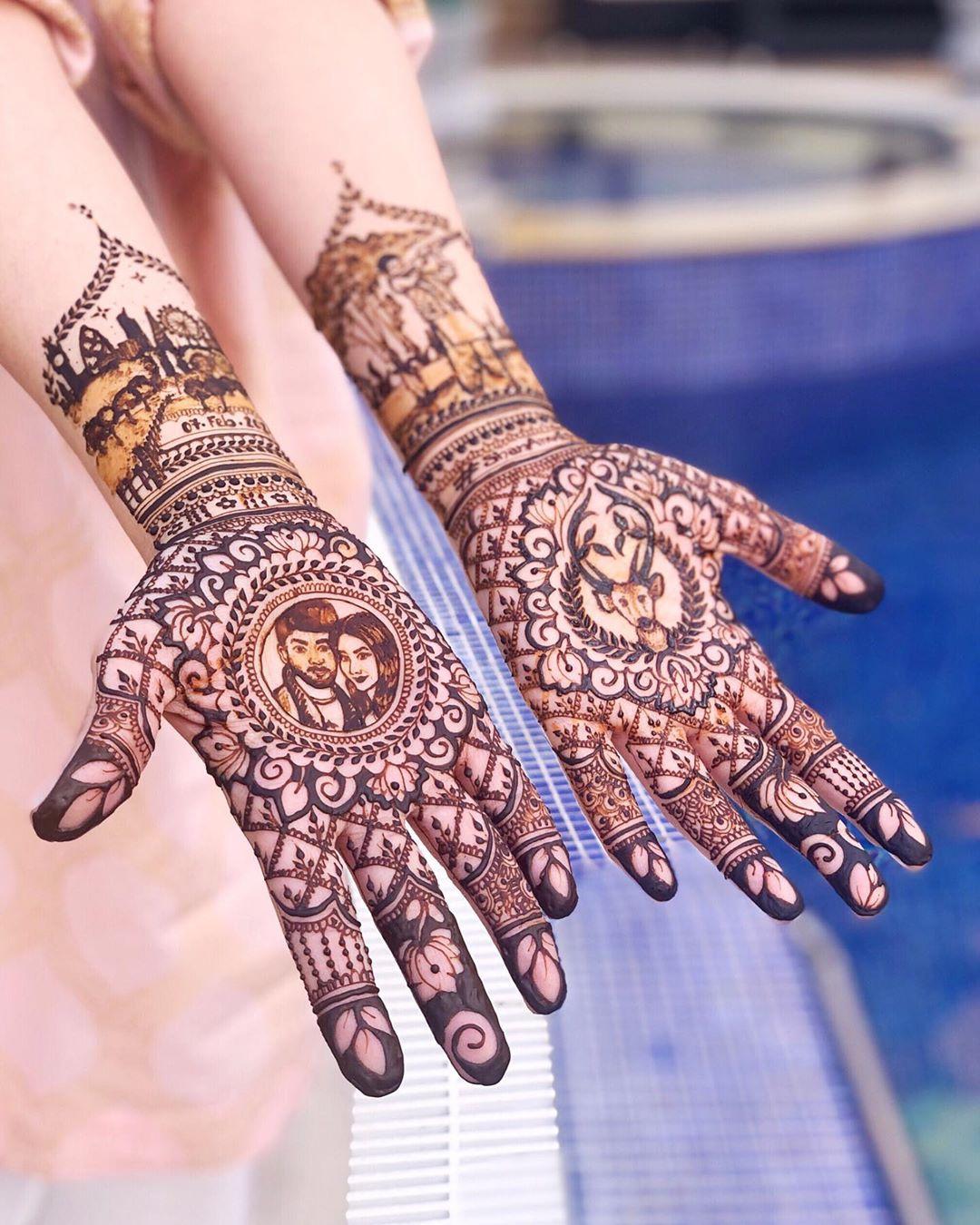 Mehnadi design 2019: mehndi designs for your hands selected from this Karva  Chauth - Mehnadi design 2019: इस करवा चौथ इनमें से चुने अपने हाथों के लिए  मेहंदी डिजाइन , जीवन शैली न्यूज