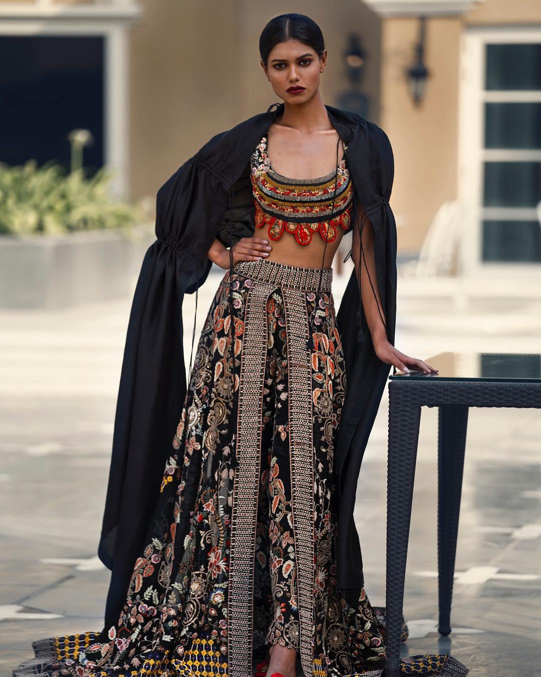 Buy Wine Digital Print Cape Suit For Women Online