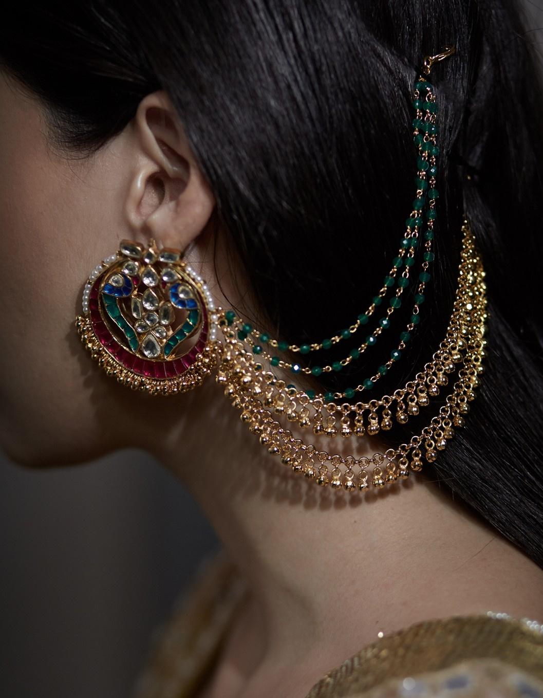 Ankita Earrings & Tikka – Indiatrendshop