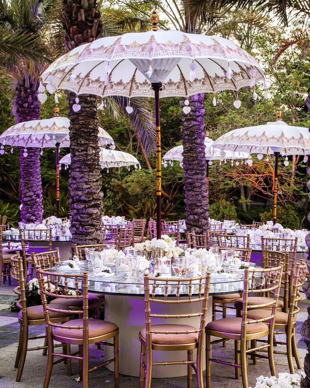 Fancy umbrellas store for weddings