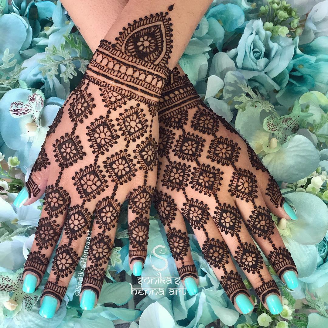 20+ simple mehndi design ideas to save for weddings and other occasions! |  Bridal Mehendi and Makeup | Wedding Blog