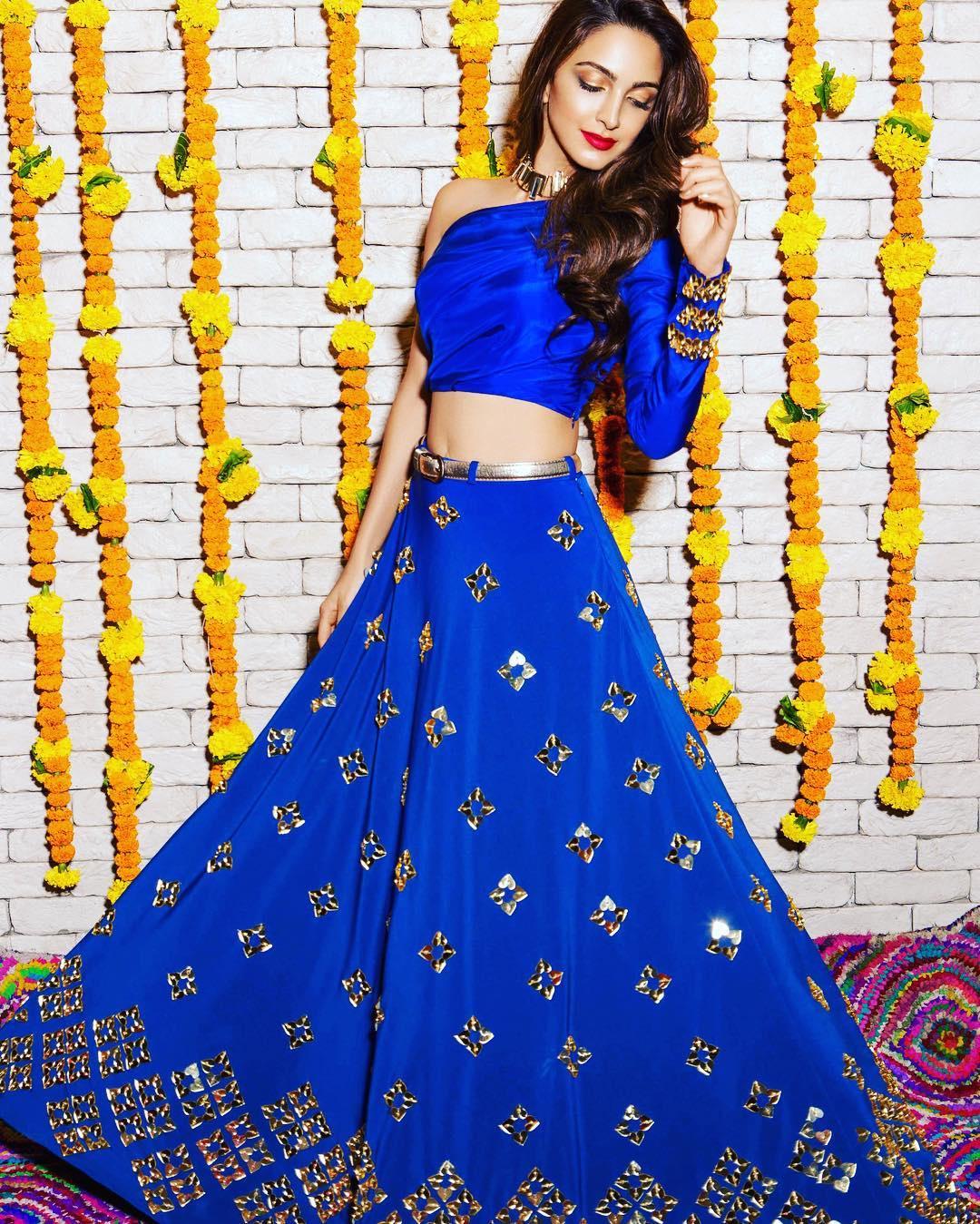 Buy Zeel ClothingWomen's Art Silk Semi-Stitched Lehenga Choli with Dupatta  (7801-Neon-Wedding-Bridal-Latest; Free Size) Online at desertcartINDIA