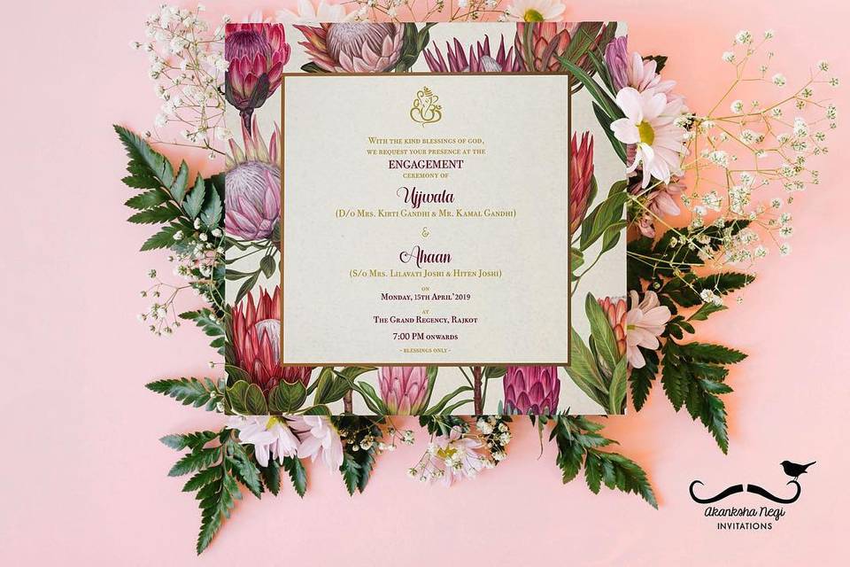 Akanksha Negi Invitations