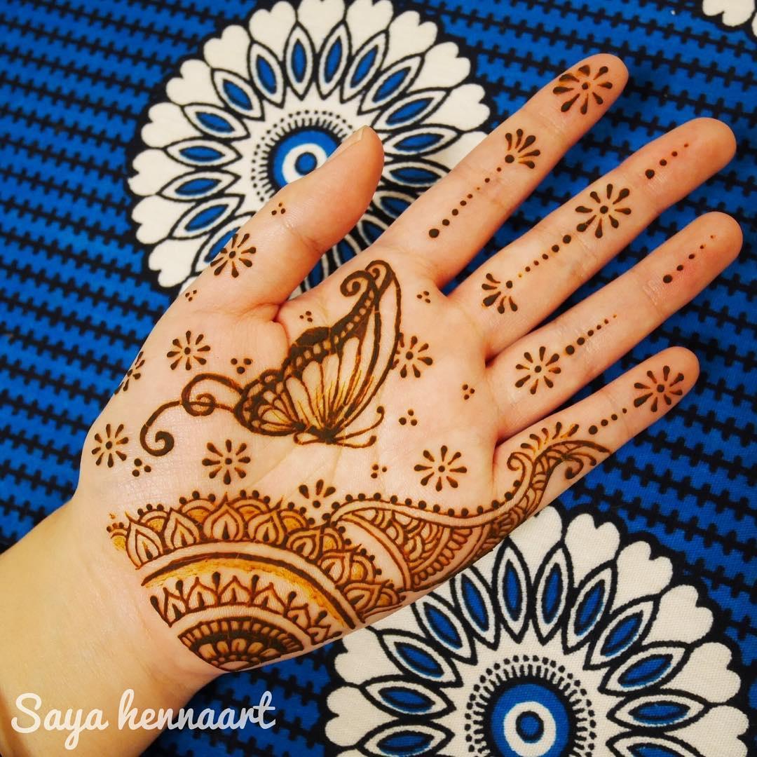 Butterfly Eid Henna | TikTok