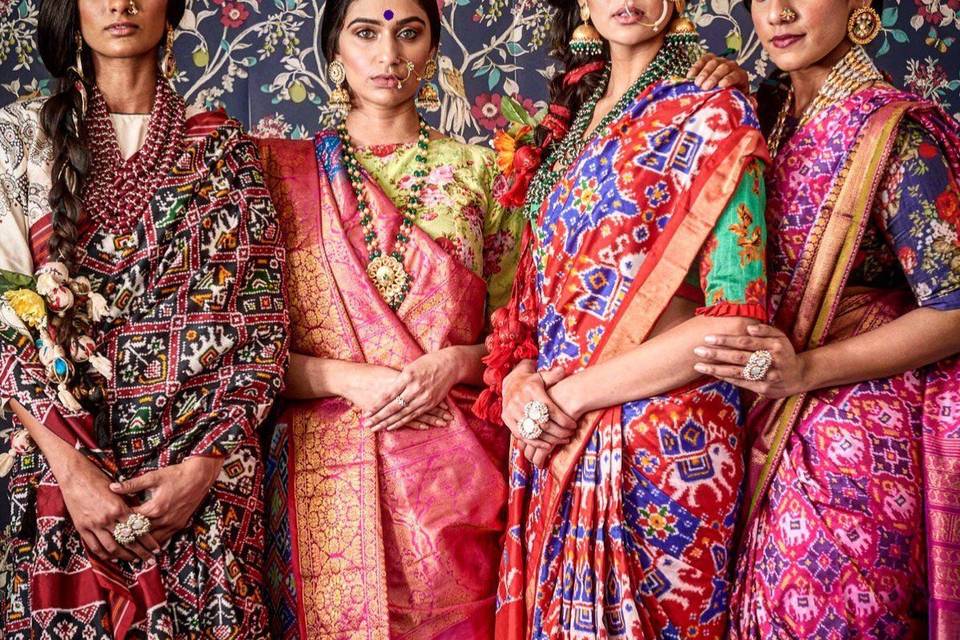 Beautiful Nauvari Sarees We Spotted On These Real Maharashtrian Brides! | Nauvari  saree, Marathi bride, Bridal looks