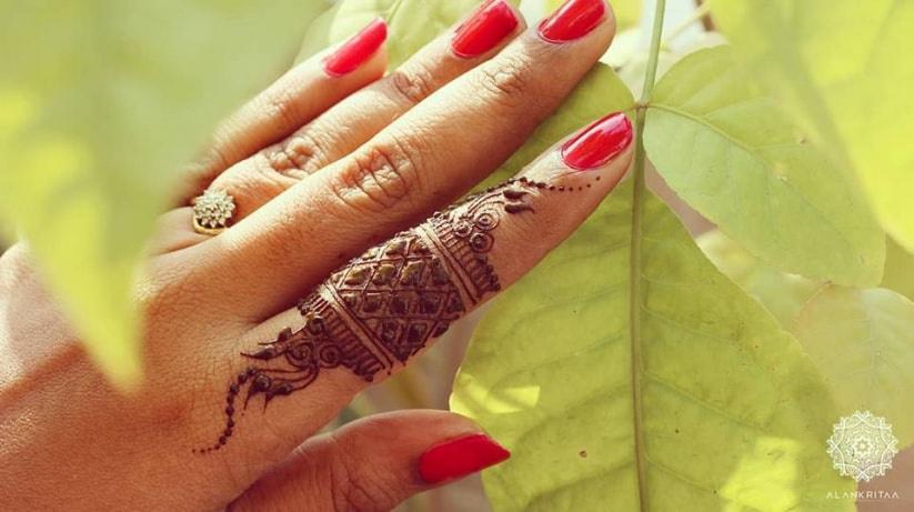 Finger Mehndi Designs ❤️ - Unique Mehndi Designs | Facebook