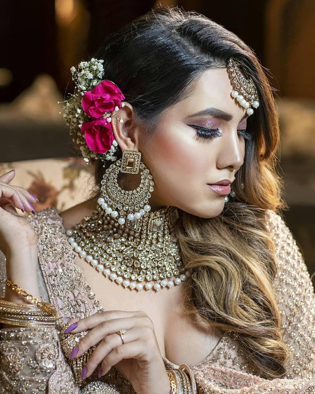 indianwedding #wedding #indianbride #bride #bridesmaids #bridesmaidstyle  #sistero… | Indian jewellery design earrings, Indian jewelry sets, Fashion jewelry  earrings