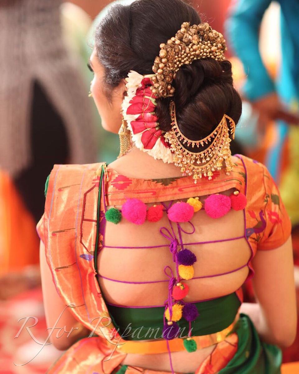 Ambada Hairstyle Designs as Adorned by Real Maharashtrian Brides