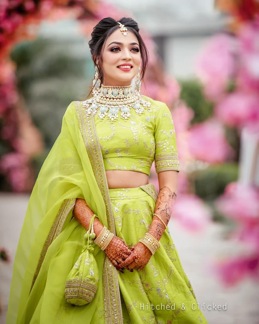 50+ Latest & Best Haldi Outfit & Dress Ideas for Brides Inspired by  Pinterest