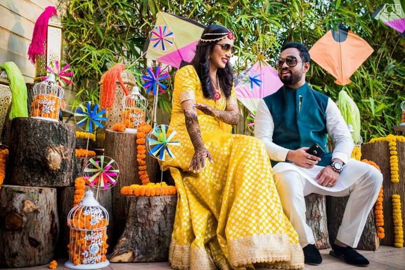 9 Kite Decoration Ideas to Add Colour To Your Mehndi Function