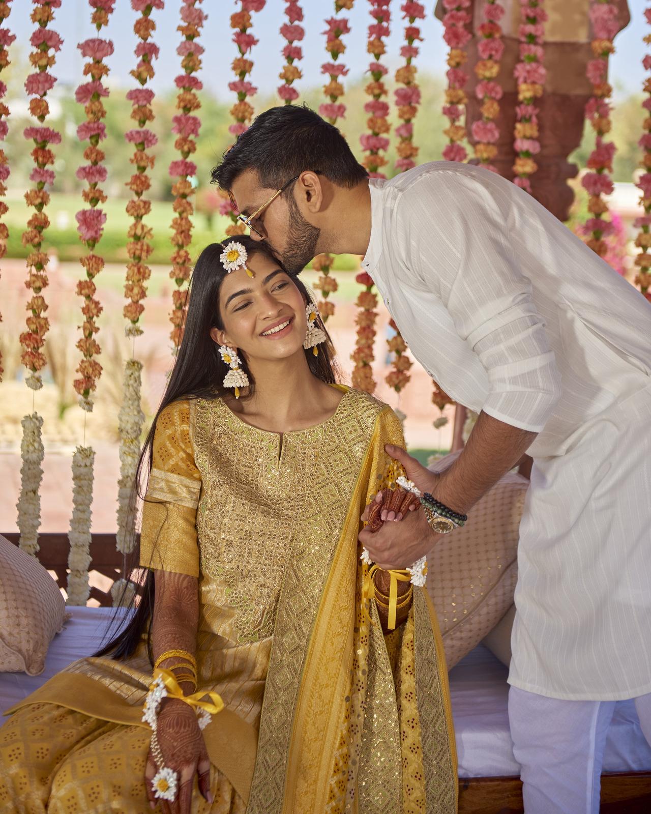 Hanna S Khan haldi ceremony