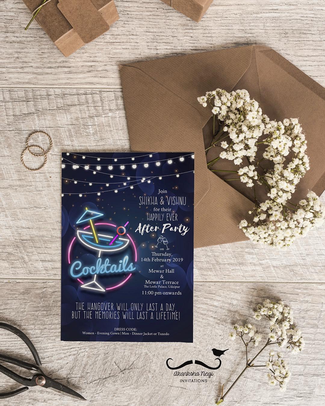 Akanksha Negi Invitations