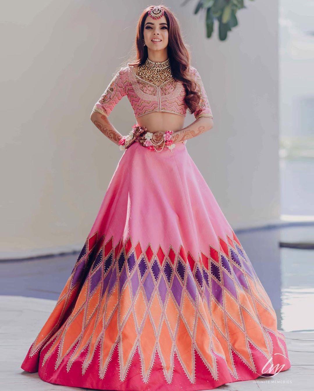 Lehenga Blouse Design For Bride Wedding