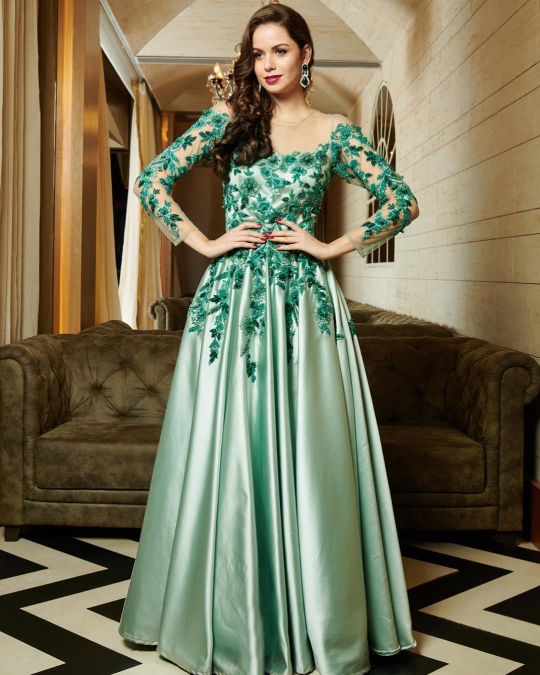 evening western gown