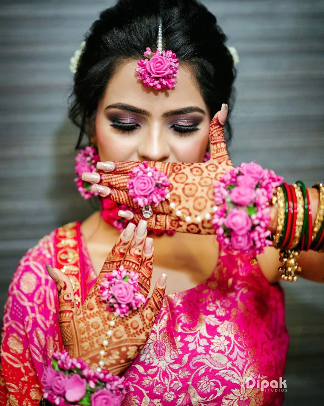 Jewellery With Red Lehenga | Weddingplz