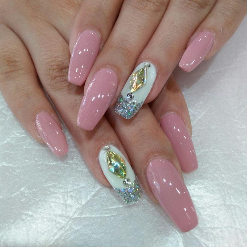 Nail extension Nude colour.... - Avania Beauty Palour | Facebook