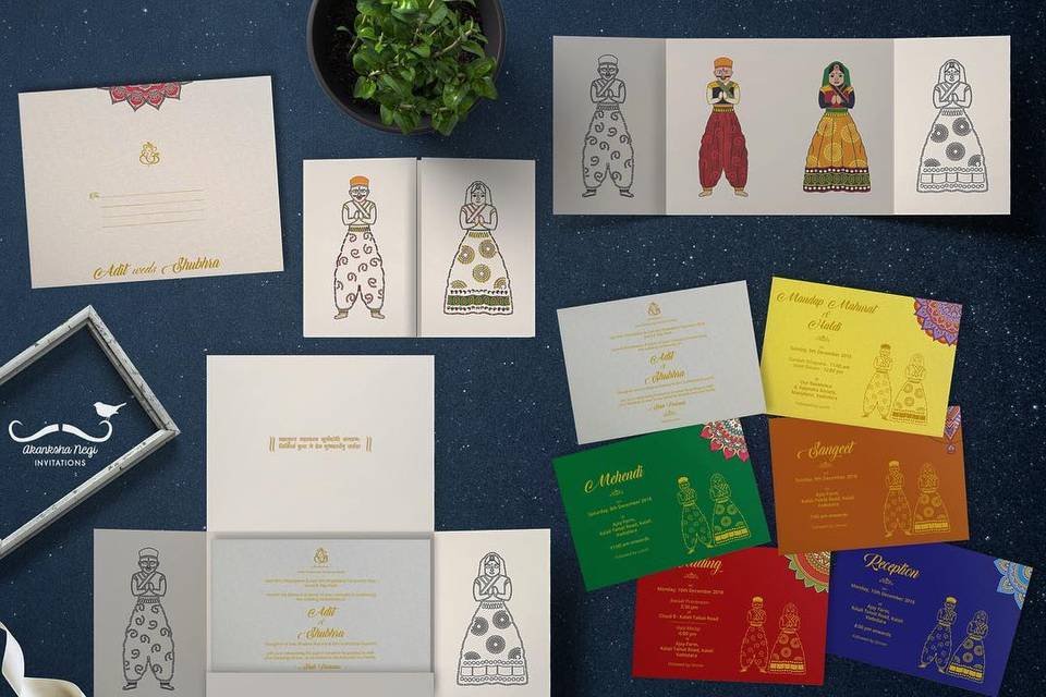 Akanksha Negi Invitations