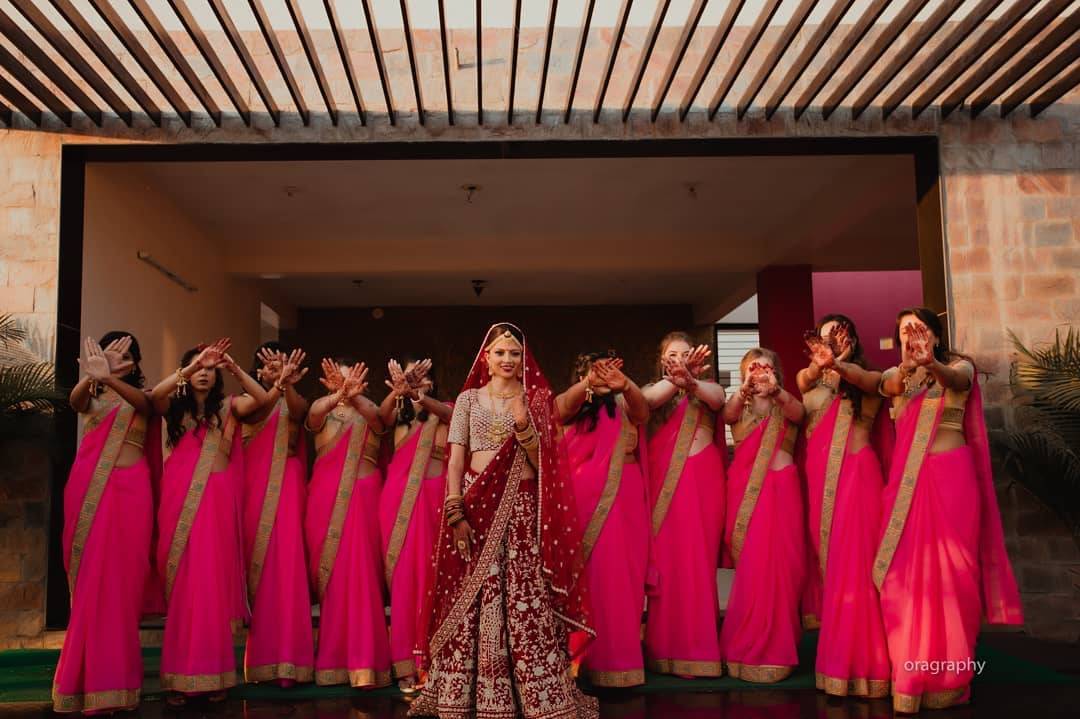 This Bride Aced The Saree Reception Look We Have Only Seen In Celebrit … |  Wedding couple poses photography, Wedding couple poses, Indian wedding  couple photography