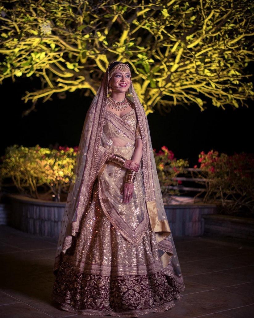 30 Different Shades Of Pink Wedding Lehengas We Loved