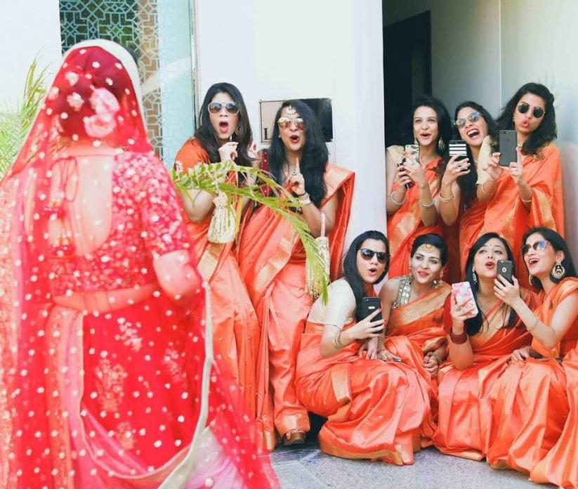 23 Beautiful Wedding Saris From Real Brides You Need to See