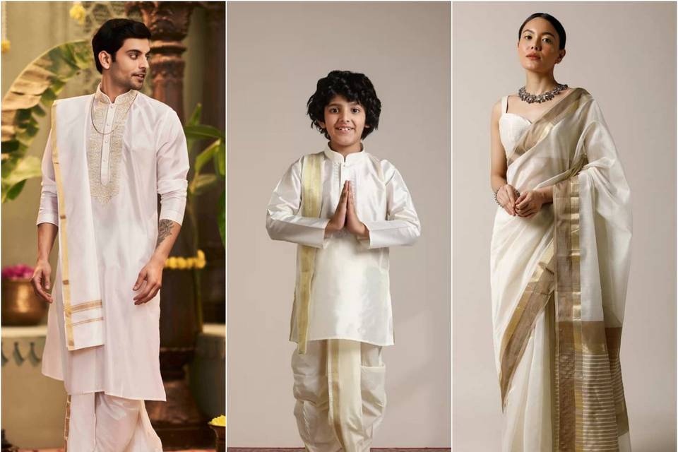 30 Striking Onam Attire Ideas for You and Your Family