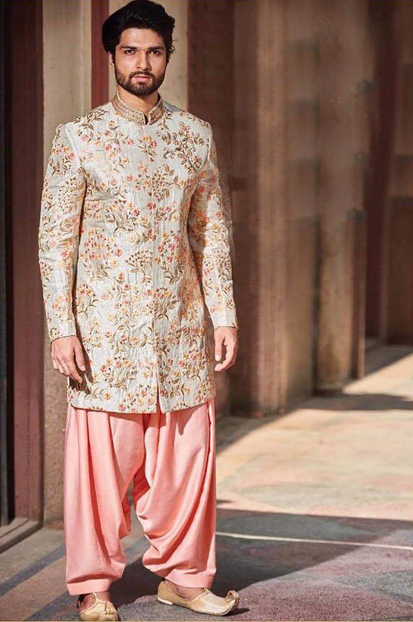 Bengali shop groom attire