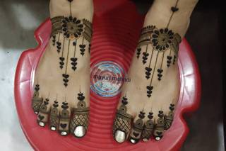 henna foot designs