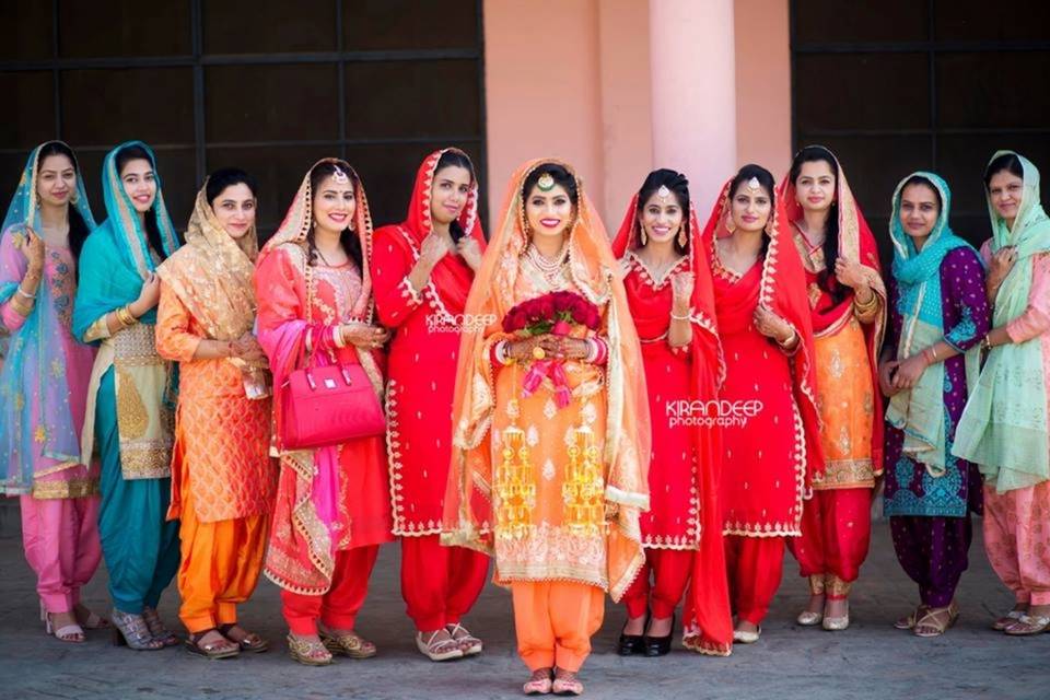 punjabi suits for wedding function