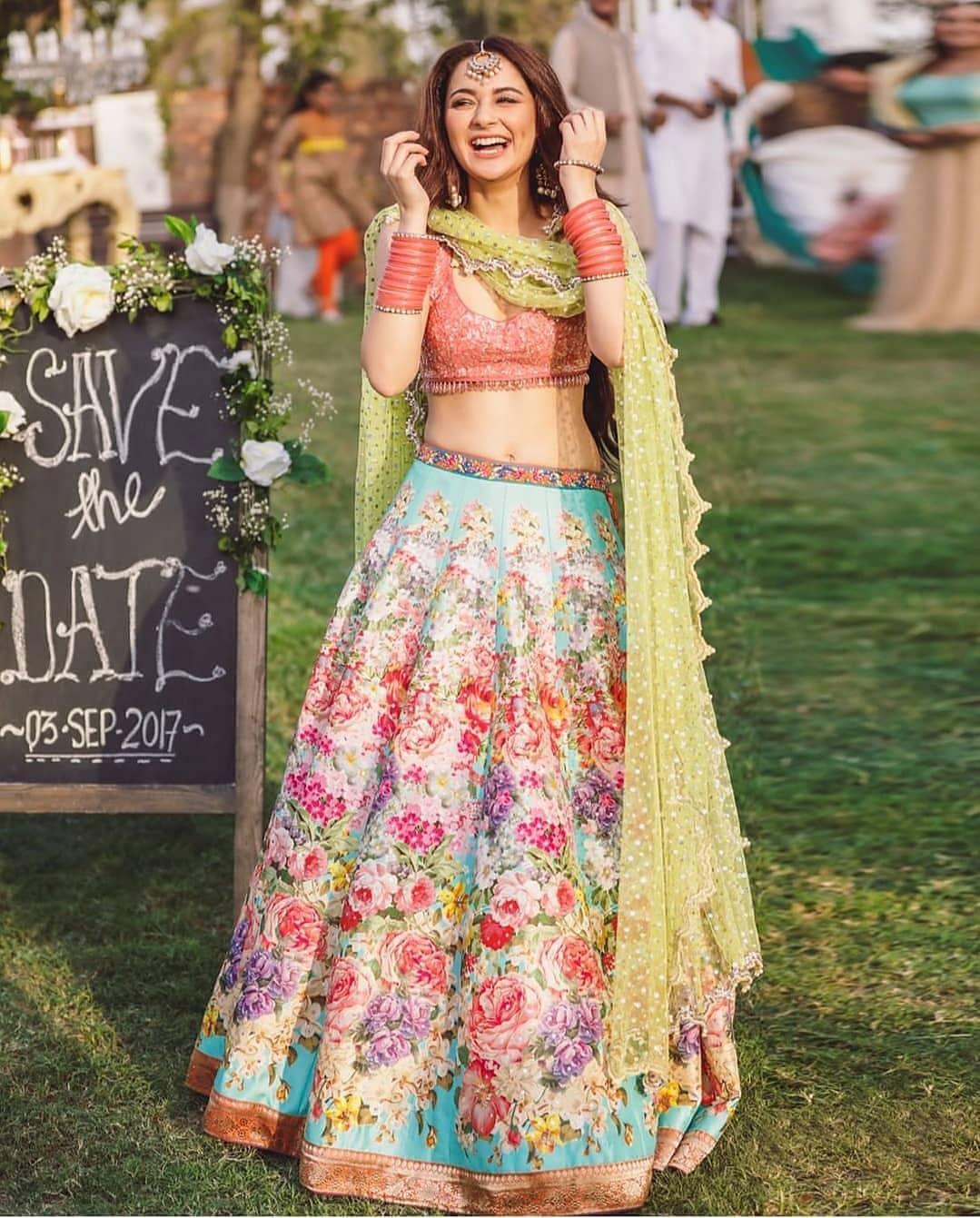 Crop top and 2024 skirt for wedding