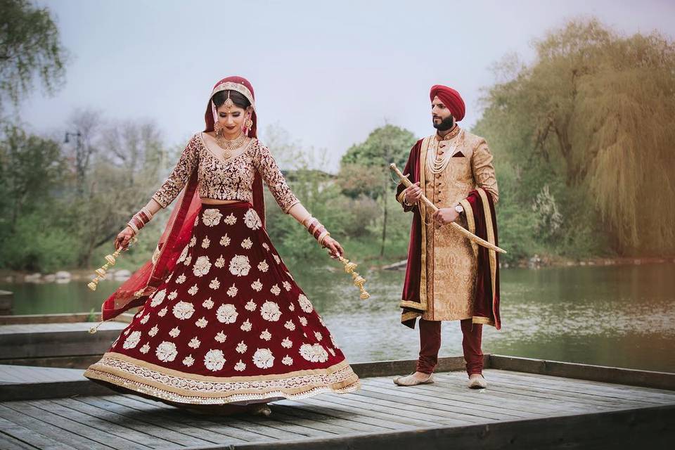 25+ Bride and Groom Dress Colour Combinations that You Cannot Go Wrong  With!, Bridal and Groom's Wear