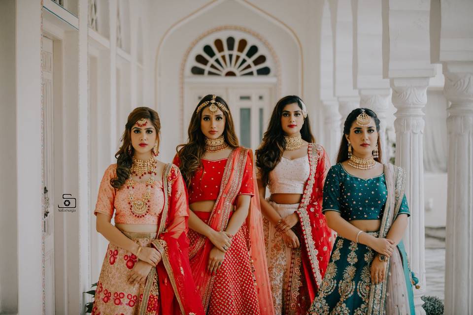 8 Patterns For Lehenga Ideas You Can Flaunt On Your BFF's Big Day