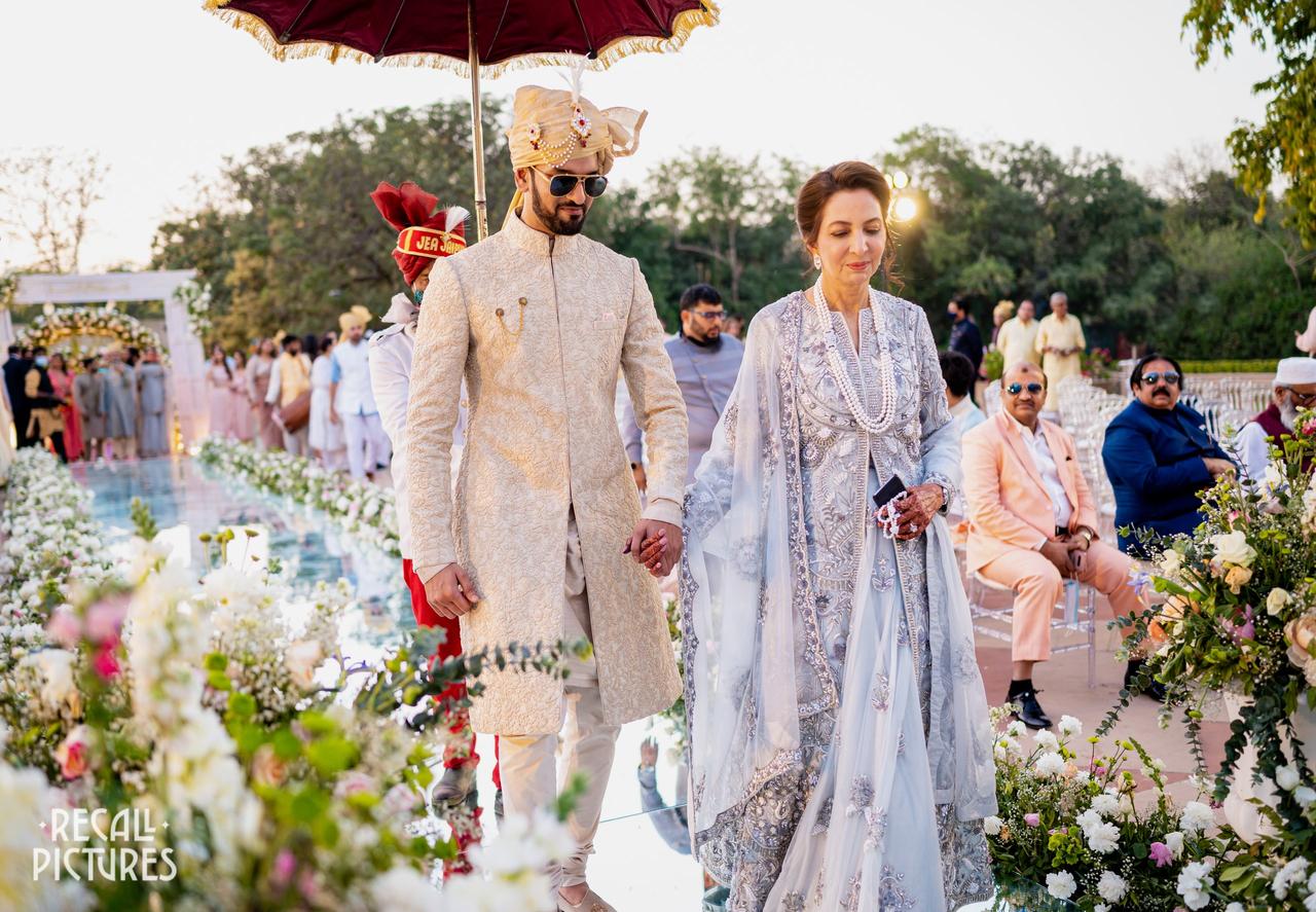 Hanna S Khan wedding groom entry 