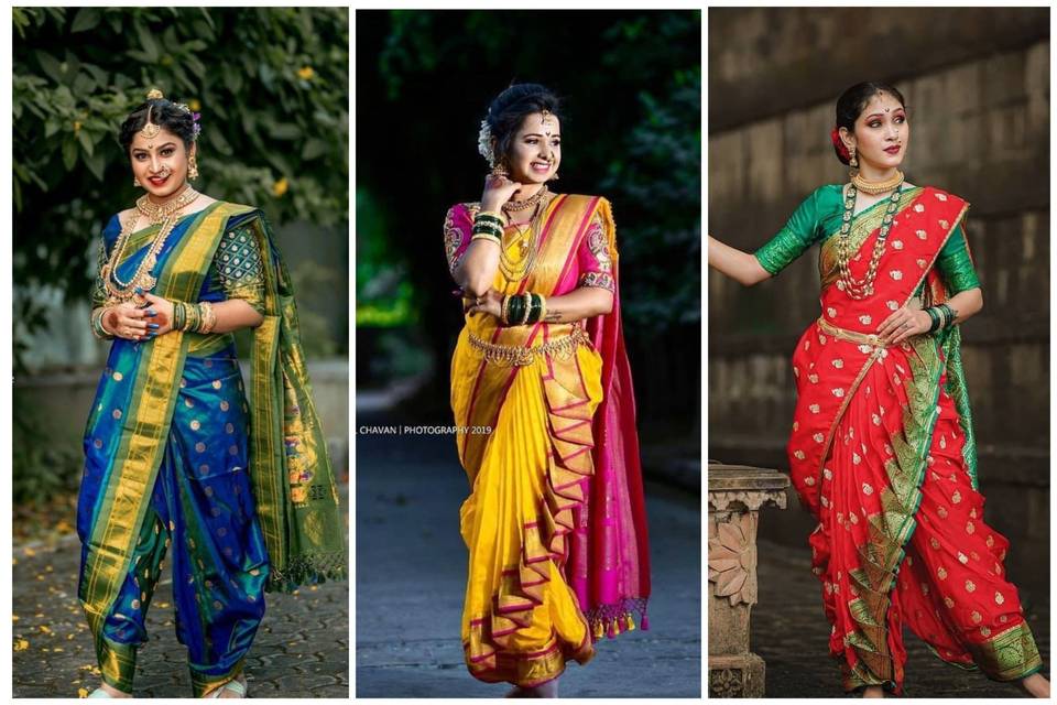 #TheSareeEdit: All You Need to Know About Nauvari Sarees