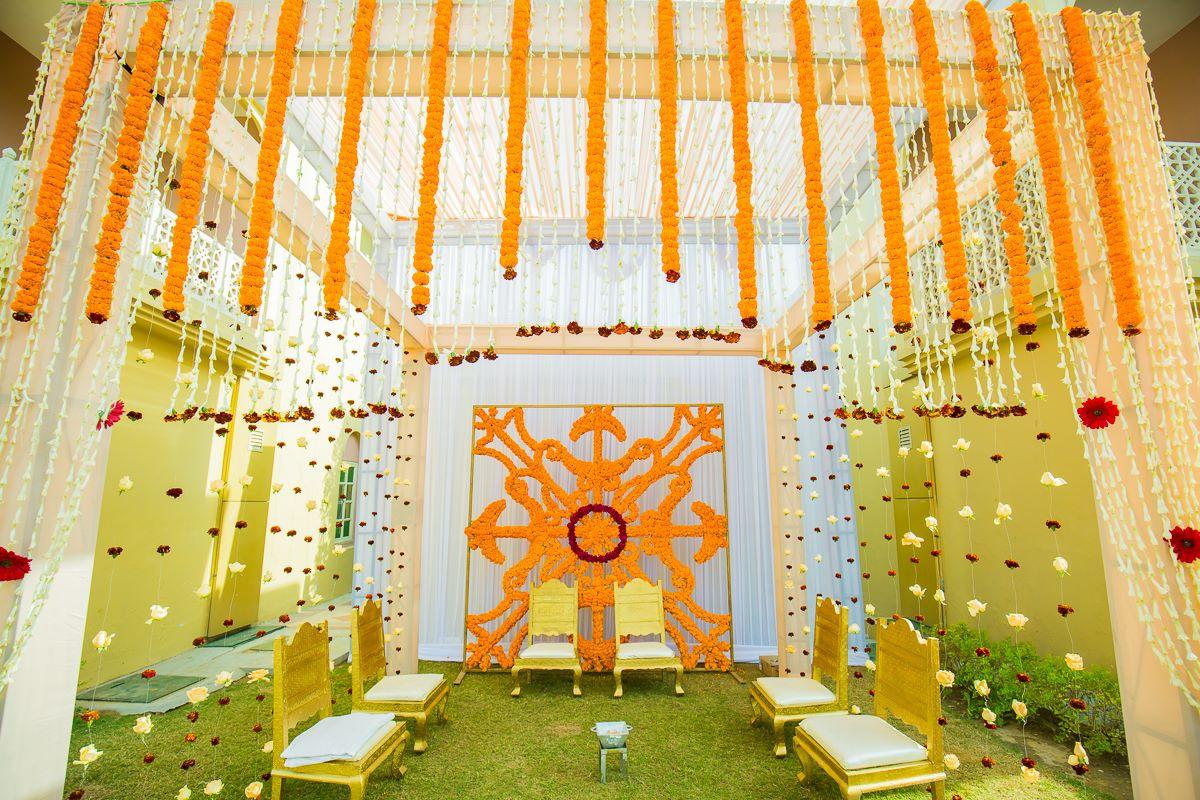 The Best Background Haldi Ceremony Decoration Ideas to Make Your  Celebrations a Smashing Success