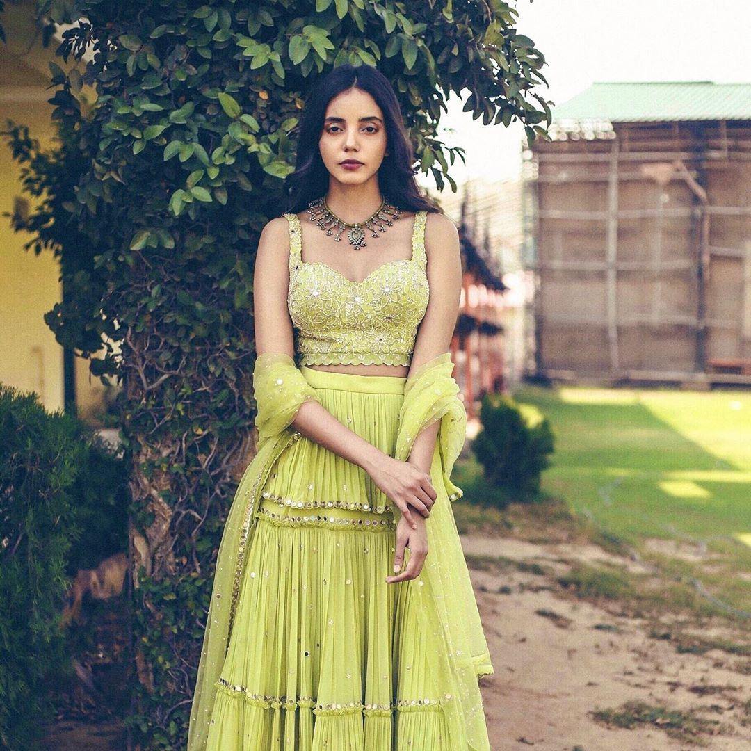 86577 wedding dresses for sister of the groom monika nidhi ogle worthy lime green lehenga