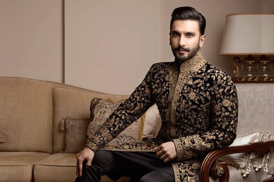 10 New Black Sherwani Styles to Dress up the Debonair Groom