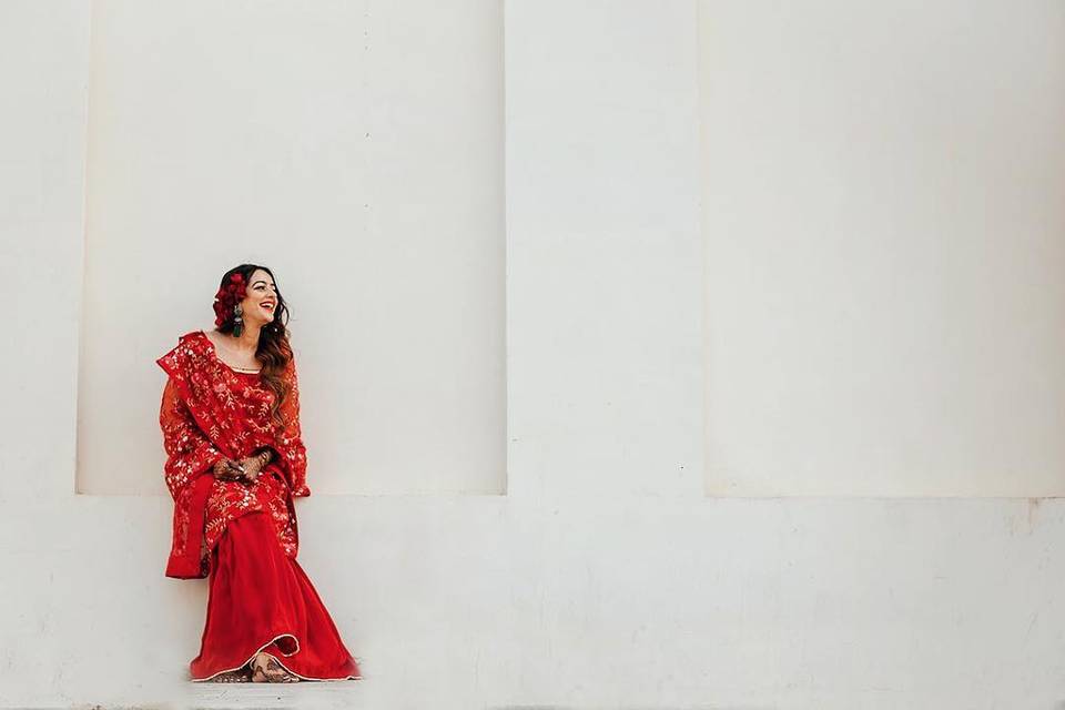 These Lovely Heavy Dupatta Suits Are Perfectly Suited for Both a Bride and the Guest