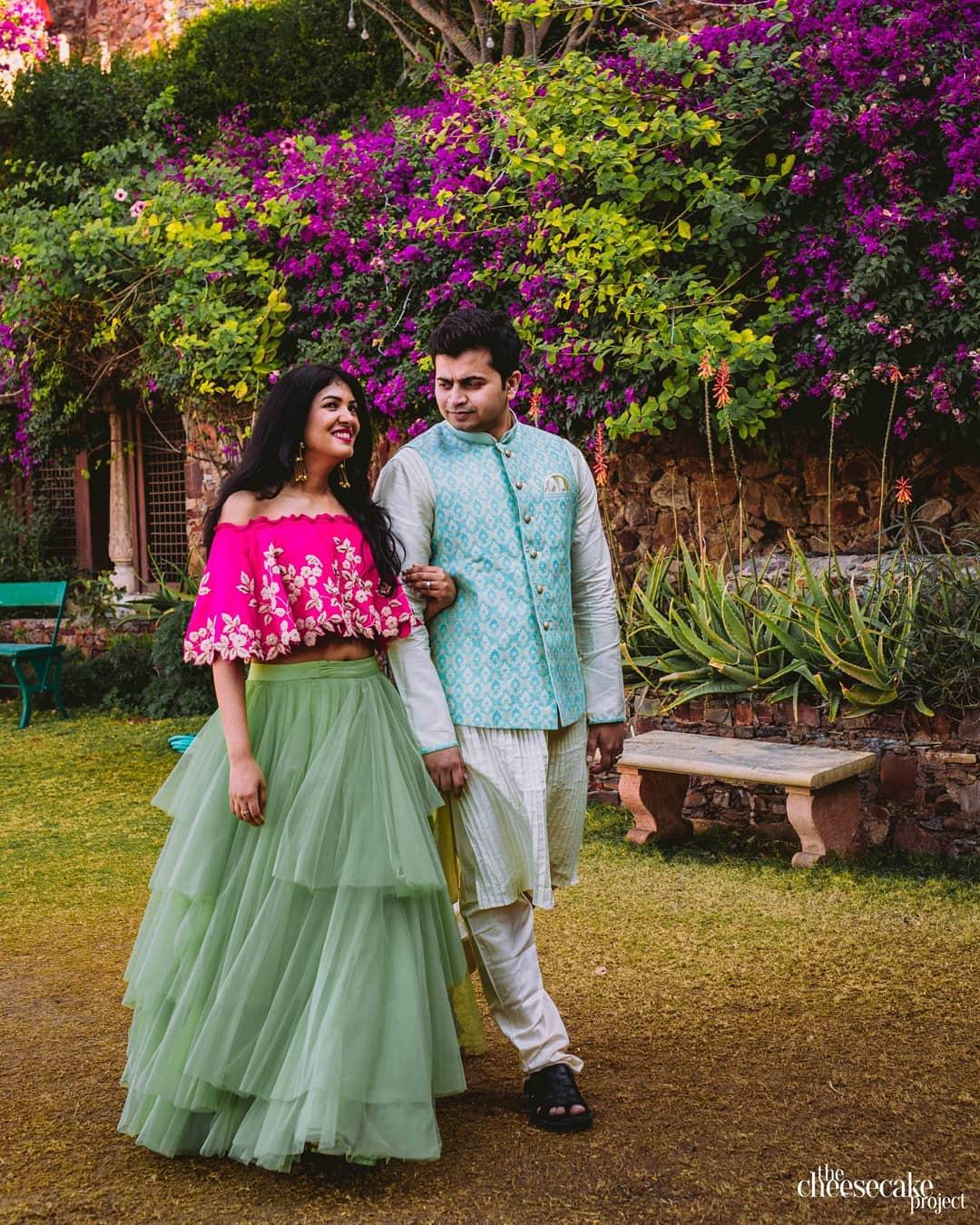 Pink saree matching suit hotsell