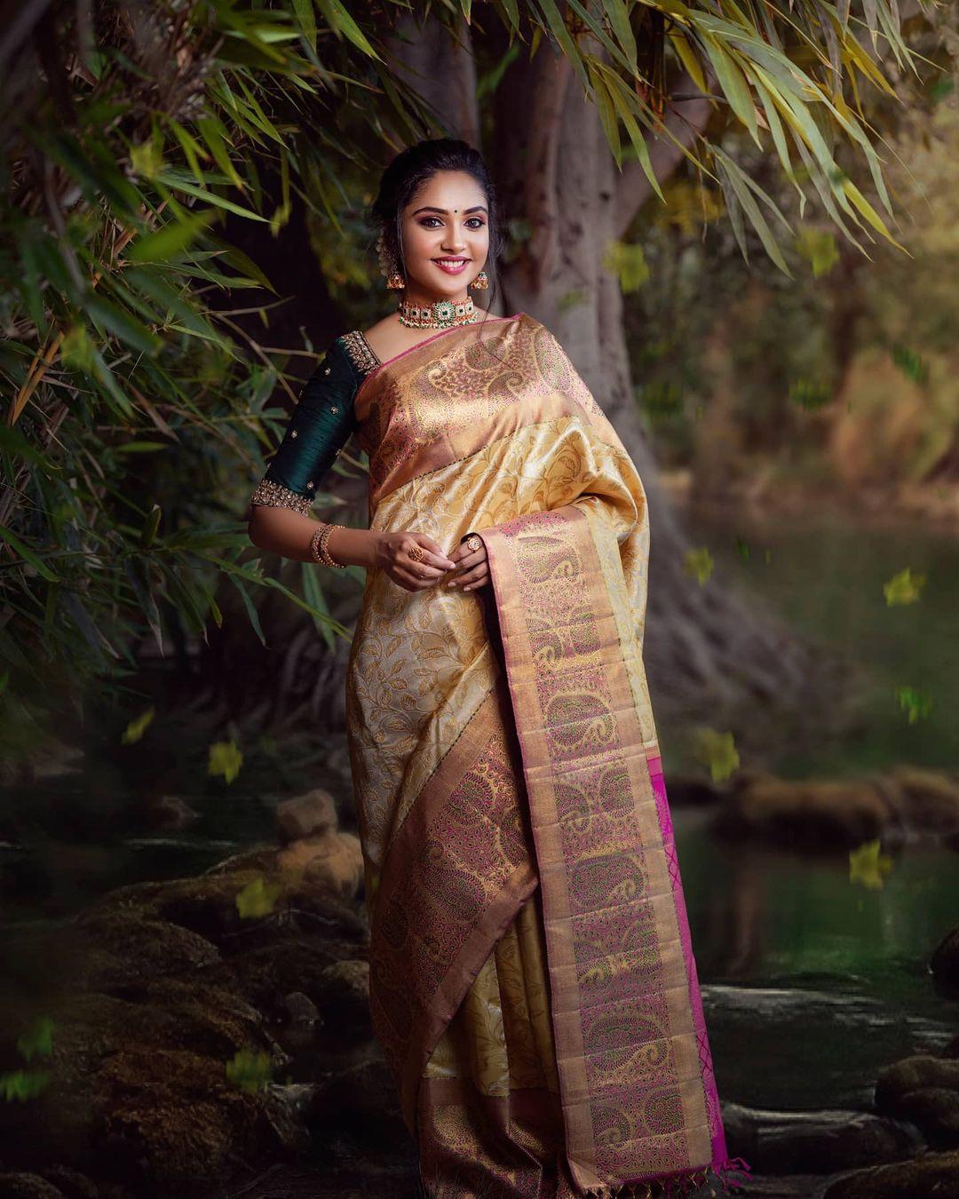 Arani Silk Saree – Loom World