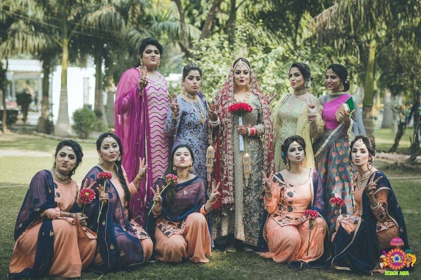 SMF-Glamour-3 MULTI Punjabi Dress Materials, 9 at Rs 450 in Surat