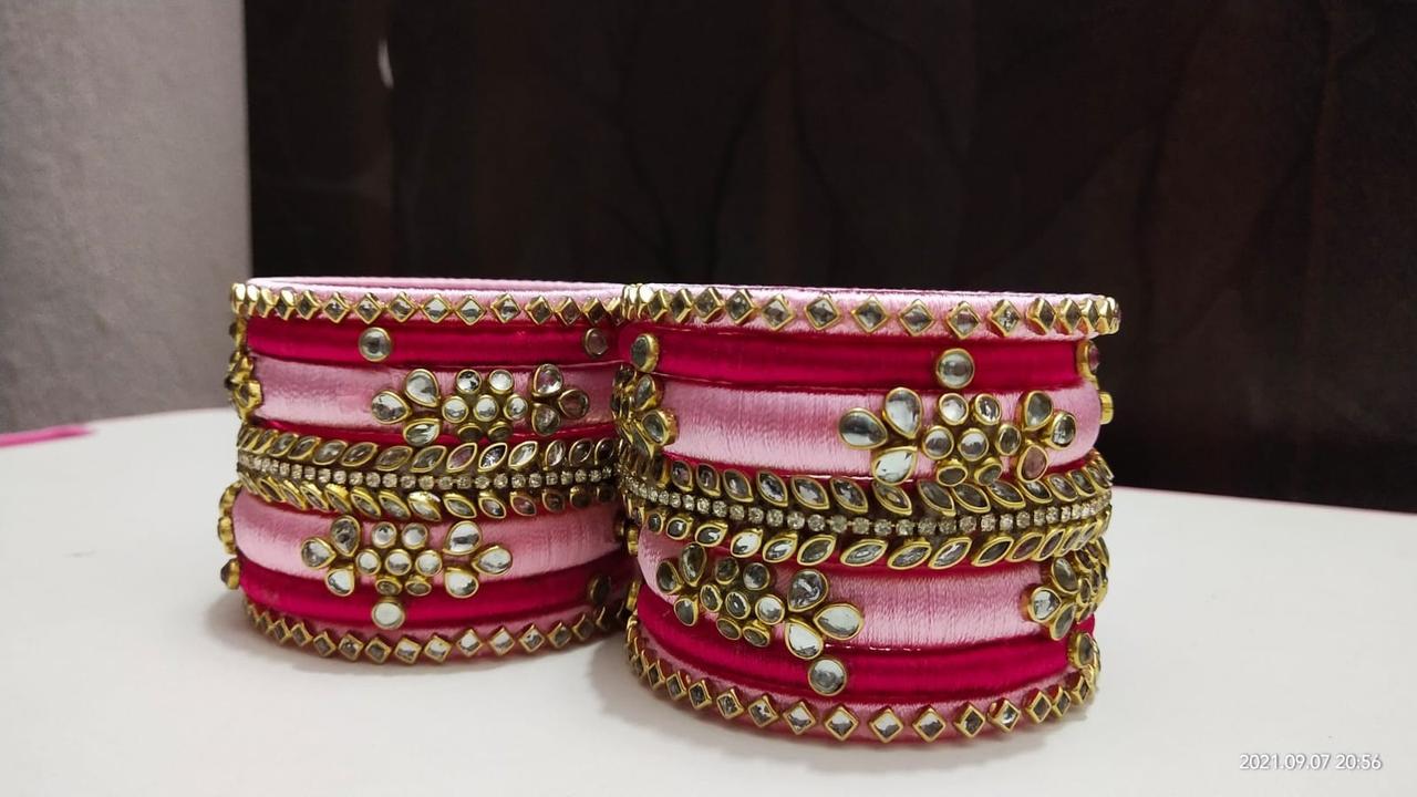 silk thread bangles 