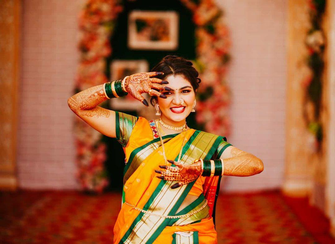 ruta kale | Indian bride outfits, Indian fashion dresses, South indian  bride saree