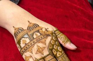 easy arabic mehndi design back hand