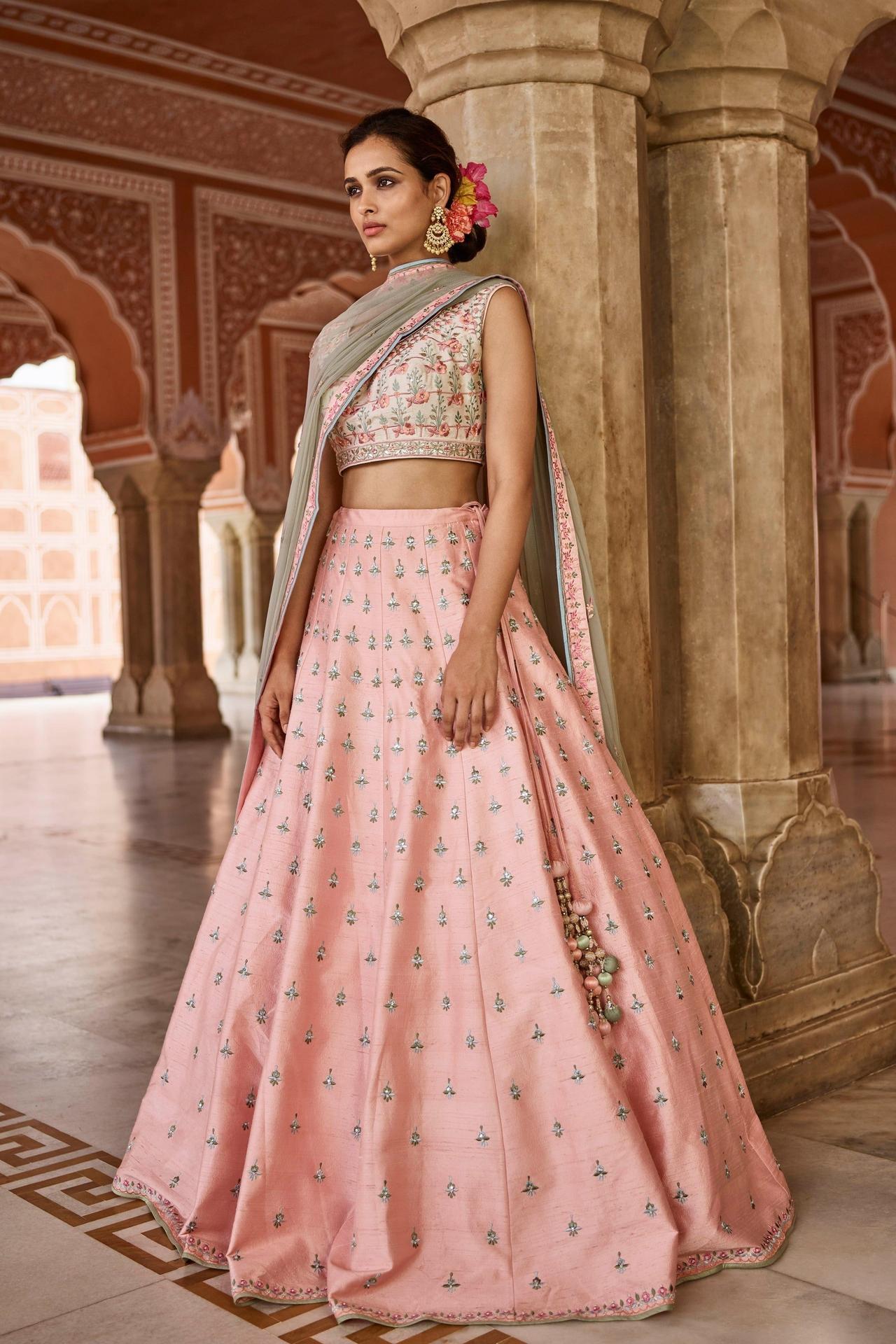 26808 wedding lehenga designs with price anita dongre facebook mesmerising pink pareva lehenga