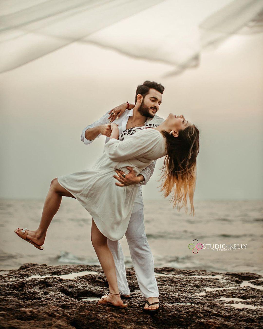 Why You Should do Your Engagement Photos in Studio | Studio photography  poses, Couple picture poses, Engagement studio photo