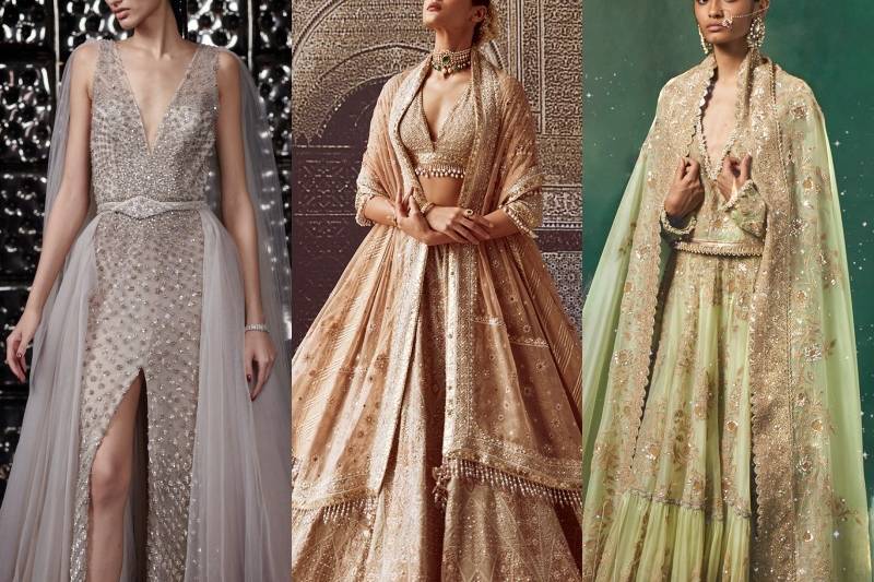 Glamourous Fashion Faceoff: Sonakshi Sinha's Elegance vs. 40 years old,  Katrina Kaif's Allure in Anamika Khanna Saree Styles - GHAWYY