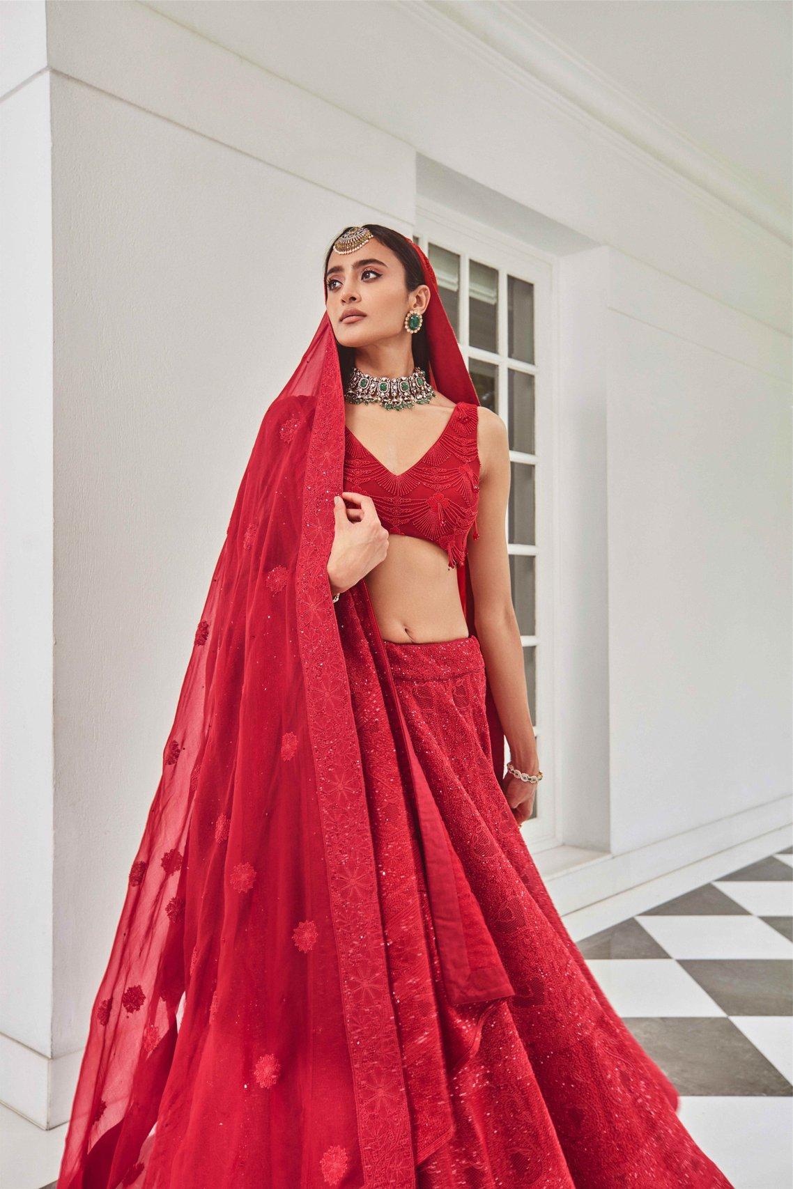 7 Best Designer Brands For Minimalist Wedding Lehengas | So Delhi