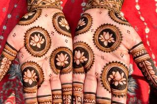 half hand mehndi designs simpl